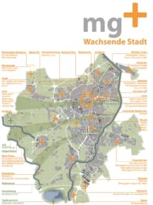 Karte MG+ wachsende Stadt